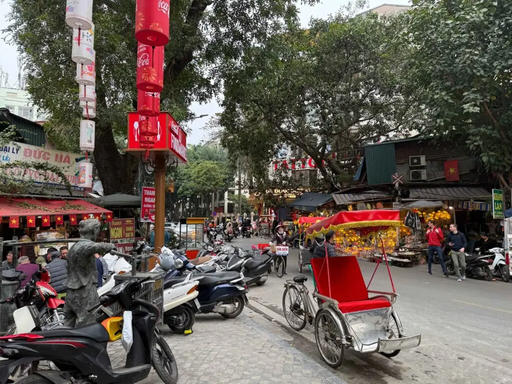 Senior Traveler in Hanoi, Vietnam
