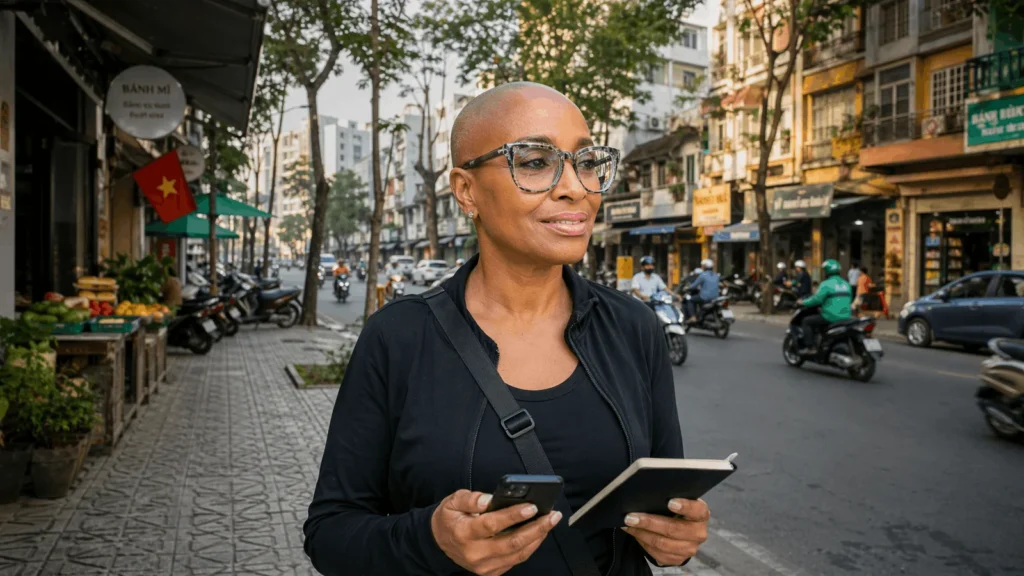 Mary Johnson travel advisor, helping women explore life abroad