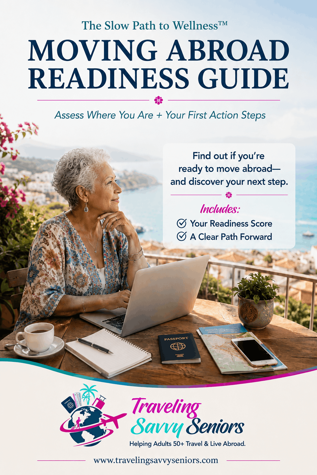 Moving Abroad Readiness Guide — free download for adults 50+ from Traveling Savvy Seniors