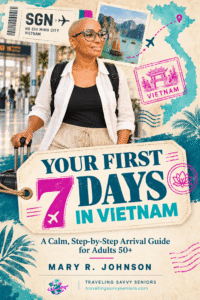 Your First 7 Days in Vietnam arrival guide for adults 50+ by Mary Johnson