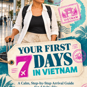 Your First 7 Days in Vietnam arrival guide for adults 50+ by Mary Johnson